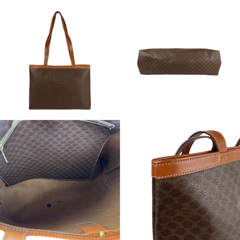 Celine Macadam Shoulder Leather Bag Brown - Picture 3 of 4